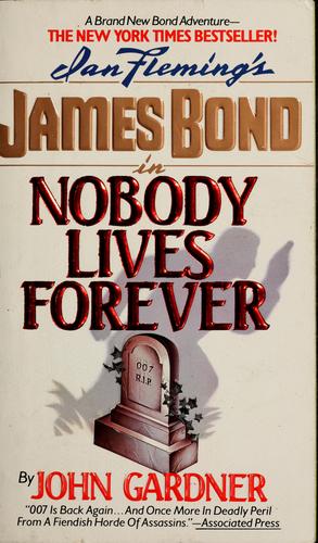 Cover of Ian Fleming's master spy James Bond in Nobody lives forever