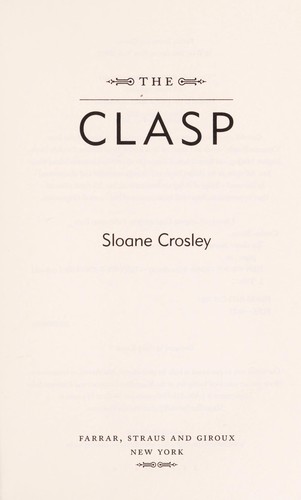 Cover of The clasp
