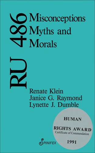 Cover of RU 486