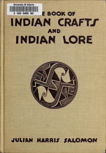Cover of The book of Indian crafts & Indian lore