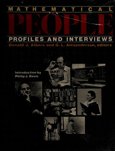 Cover of Mathematical people