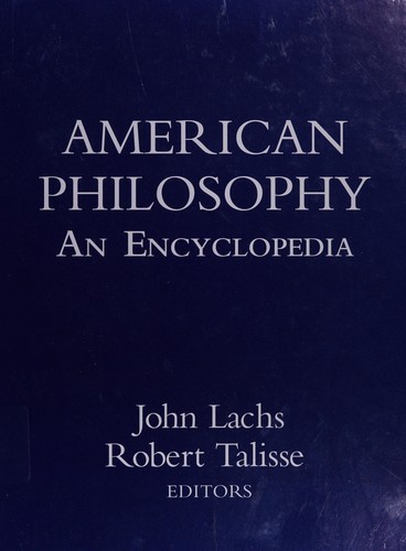 Cover of American philosophy