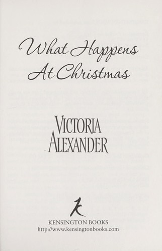 Cover of What happens at Christmas