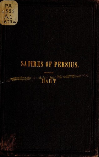 Cover of Satiræ