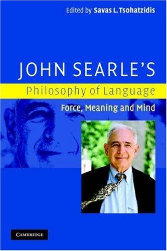 Cover of John Searle's Philosophy of Language