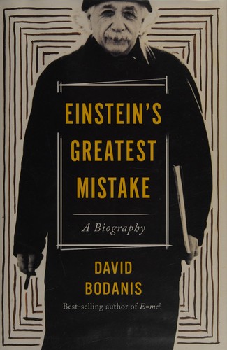 Cover of Einstein's greatest mistake