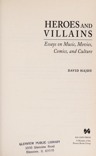 Cover of Heroes and villains
