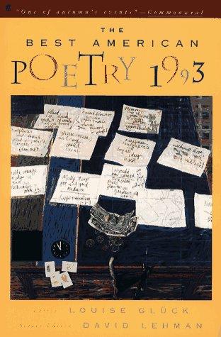 Cover of The Best American Poetry 1993