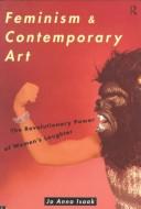 Cover of Feminism and contemporary art