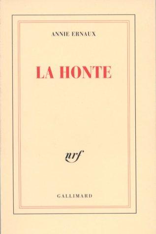Cover of La honte