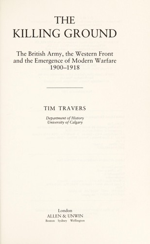 Cover of The killing ground