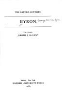 Cover of Byron