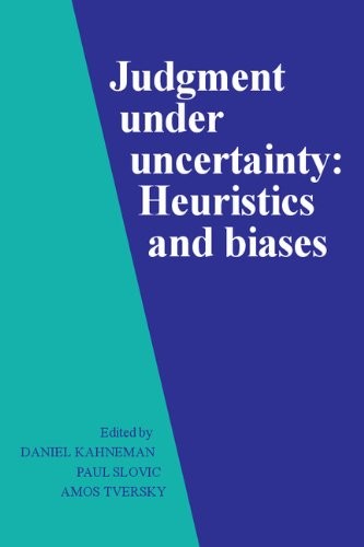 Cover of Judgement under uncertainty