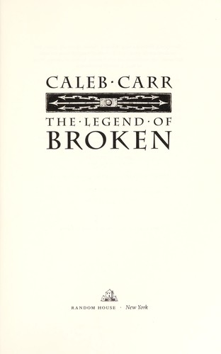 Cover of The legend of Broken
