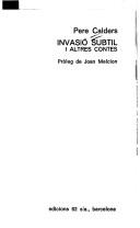 Cover of Invasió subtil i altres contes
