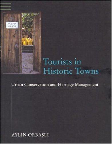 Cover of Tourists in historic towns