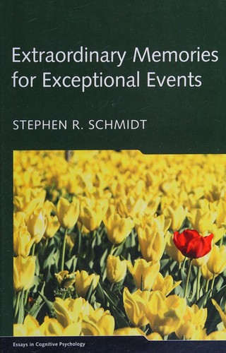 Cover of Extraordinary memories for exceptional events