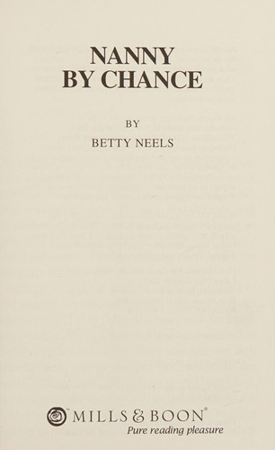 Cover of Nanny by Chance