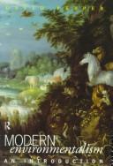 Cover of Modern environmentalism