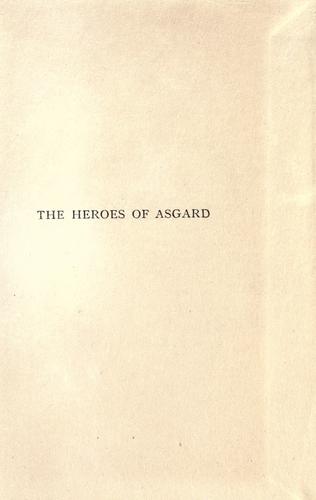 Cover of The heroes of Asgard