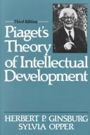 Cover of Piaget's theory of intellectual development