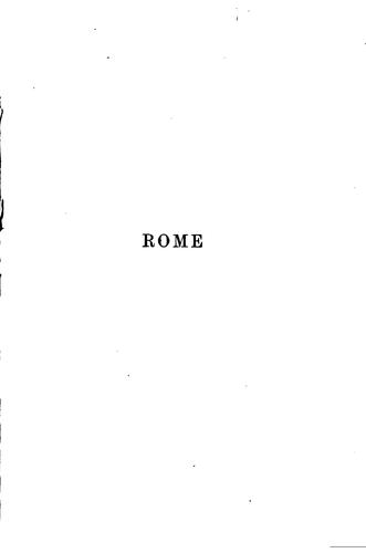 Cover of Rome