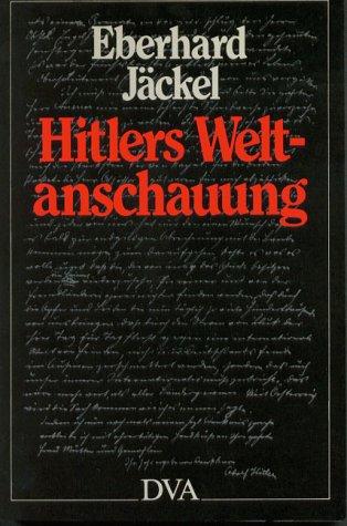 Cover of Hitlers Weltanschauung