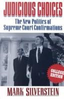 Cover of Judicious choices