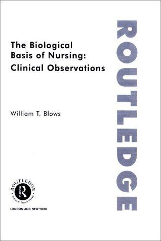 Cover of The biological basis of nursing