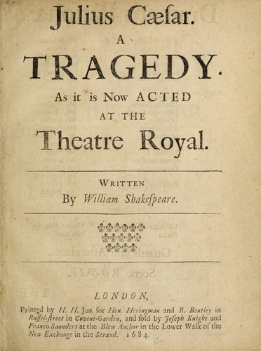 Cover of Julius Caesar