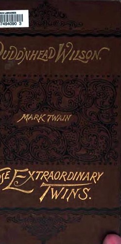 Cover of Novels (Pudd'nhead Wilson / Those Extraordinary Twins)