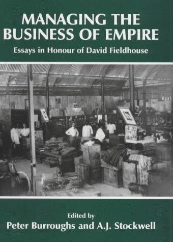 Cover of Managing the business of empire