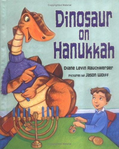 Cover of Dinosaur on Hanukkah