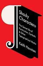 Cover of Shady characters
