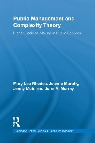 Cover of Public management and complexity theory