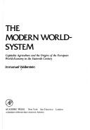 Cover of Capi talist agriculture and the origins of the European world-economy in the sixteenth century