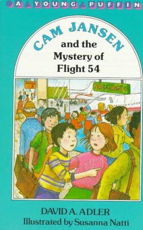 Cover of Cam Jansen and the mystery of Flight 54