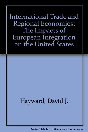 Cover of International trade and regional economies