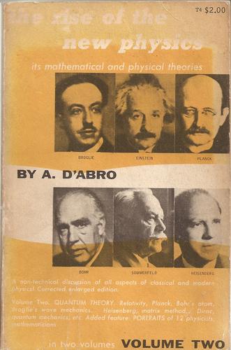 Cover of The rise of the new physics