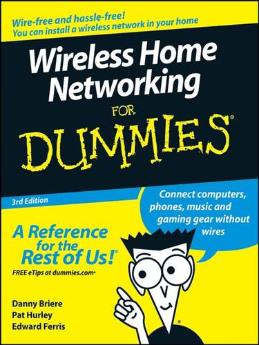 Cover of Wireless home networking for dummies