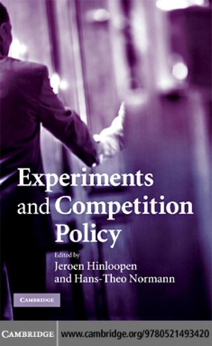 Cover of Experiments and competition policy