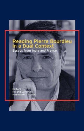 Cover of Reading Pierre Bourdieu in a dual context