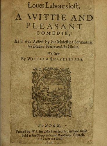 Cover of Love's Labour's Lost