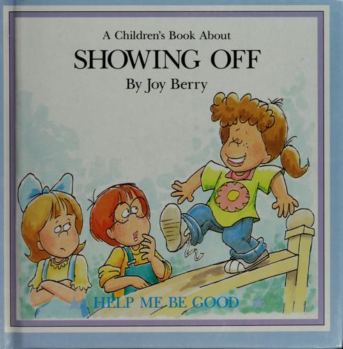 Cover of A book about showing off